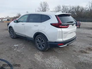 2022 Honda CR-V EX-L with VIN 5J6RW1H85NL001828, listed as a IAAI auction lot 41571532 with 37,586 mi miles. Bid and sale history available at carsss.com. Image 3.