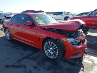 2017 BMW 4 Series 430i z VIN WBA4U7C57H5D42727, wystawiony jako IAAI lot #42278663 z przebiegiem Nie podano mil oraz . Historia ofert i sprzedaży dostępna na DreamBid. Obrazek 1.