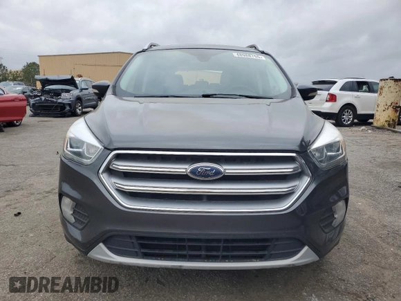 2017 Ford Escape Titanium with VIN 1FMCU0J98HUF09588, listed as a Copart auction lot 48988765 with 101,887 mi miles and Salvage Title. Bid and sale history available at DreamBid. Image 5.