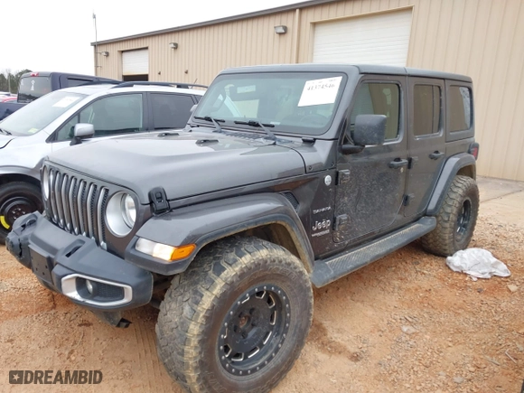 2020 Jeep Wrangler Unlimited North Edition with VIN 1C4HJXEN9LW269015, listed as a IAAI auction lot 41374546 with 87,322 mi miles. Bid and sale history available at carsss.com. Image 17.