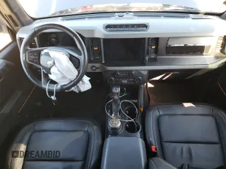 2022 Ford Bronco with VIN 1FMEE5DH1NLA78454, listed as a Copart auction lot 72933794 with 40,262 mi miles and Salvage Title. Bid and sale history available at DreamBid. Image 8.