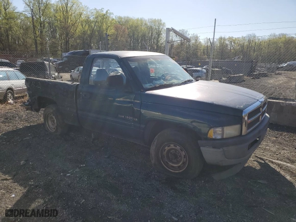 1998 Dodge Ram 1500 with VIN 1B7HC16X4WS644053, listed as a Copart auction lot 51753285 with 0 mi miles and Salvage Title. Bid and sale history available at carsss.com. Image 4.
