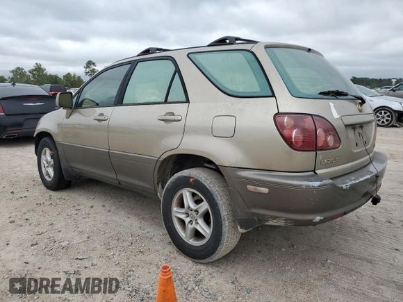 2000 Lexus RX 300 with VIN JT6GF10U2Y0062878, listed as a Copart auction lot 70833424 with 211,385 mi miles and Salvage Title. Bid and sale history available at carsss.com. Image 2.