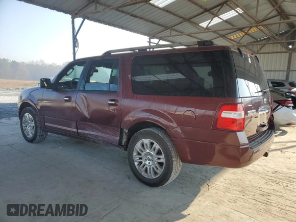 2012 Ford Expedition Max Limited z VIN 1FMJK2A56CEF48138, wystawiony jako Copart lot #46574785 z przebiegiem 116 014 mil mil oraz Szkoda całkowita • Salvage title. Historia ofert i sprzedaży dostępna na DreamBid. Obrazek 2.