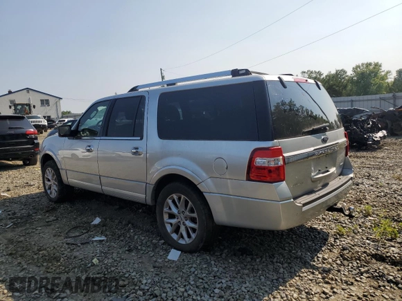2017 Ford Expedition Max Limited с VIN 1FMJK2AT6HEA46123, выставлен на аукционе Copart как лот 59240455 с пробегом Не указан миль и Чистый • Clean title. История ставок и продаж доступна на DreamBid. Изображение 2.