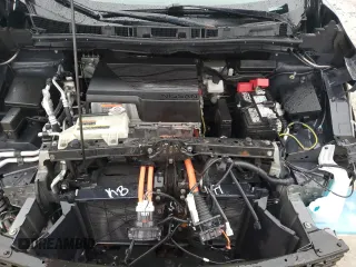 2022 Nissan LEAF SV Plus with VIN 1N4BZ1CVXNC556422, listed as a Copart auction lot 84870204 with 36,481 mi miles and Salvage Title. Bid and sale history available at DreamBid. Image 12.