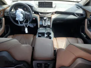 2021 Acura TLX w/Advance Package with VIN 19UUB5F6XMA009617, listed as a Copart auction lot 45727685 with 38,364 mi miles and Salvage Title. Bid and sale history available at carsss.com. Image 8.