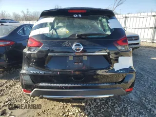 2018 Nissan Rogue SV with VIN KNMAT2MV3JP538407, listed as a Copart auction lot 42497795 with 96,406 mi miles and Salvage Title. Bid and sale history available at carsss.com. Image 6.