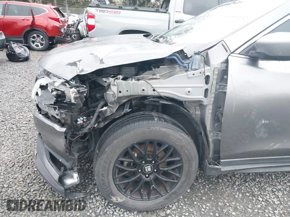 2017 Nissan Rogue SV with VIN KNMAT2MT0HP545534, listed as a IAAI auction lot 41906132 with 129,679 mi miles. Bid and sale history available at carsss.com. Image 6.
