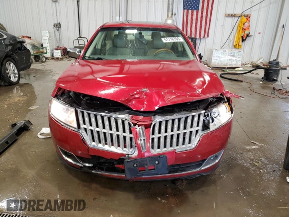 2012 Lincoln MKZ with VIN 3LNHL2GC8CR827539, listed as a Copart auction lot 51718705 with 178,524 mi miles and Non Repairable. Bid and sale history available at carsss.com. Image 5.
