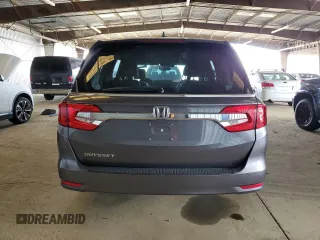 2019 Honda Odyssey EX-L with VIN 5FNRL6H79KB069020, listed as a Copart auction lot 52890475 with 63,401 mi miles and Salvage Title. Bid and sale history available at carsss.com. Image 6.