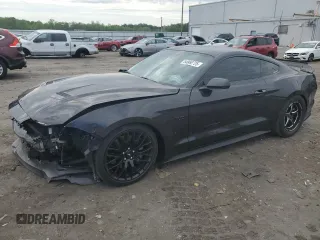 2022 Ford Mustang GT z VIN 1FA6P8CF4N5148026, wystawiony jako Copart lot #54968725 z przebiegiem 32 011 mil mil oraz Szkoda całkowita • Salvage title. Historia ofert i sprzedaży dostępna na DreamBid. Obrazek 1.