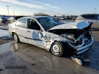 1995 BMW 3 Series 325i with VIN WBACB3327SFE23454, listed as a Copart auction lot 85350054 with 0 mi miles and Salvage Title. Bid and sale history available at carsss.com. Image 4.
