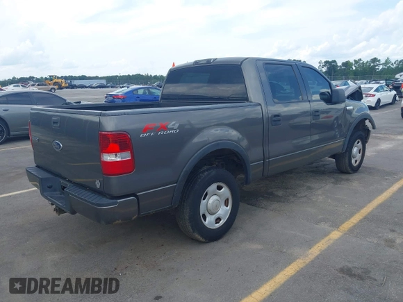 2005 Ford F-150 XLT with VIN 1FTPW14595FB15628, listed as a IAAI auction lot 42460623 with 230,390 mi miles and . Bid and sale history available at DreamBid. Image 4.