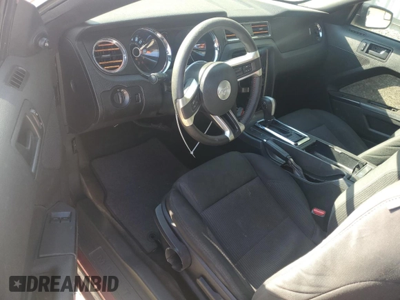 2014 Ford Mustang V6 with VIN 1ZVBP8AM9E5330246, listed as a Copart auction lot 53887865 with 118,583 mi miles and Salvage Title. Bid and sale history available at carsss.com. Image 8.