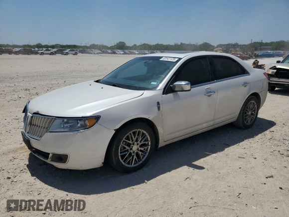 2011 Lincoln MKZ with VIN 3LNHL2GC3BR759634, listed as a Copart auction lot 53141125 with 171,978 mi miles and Salvage Title. Bid and sale history available at carsss.com. Image 1.