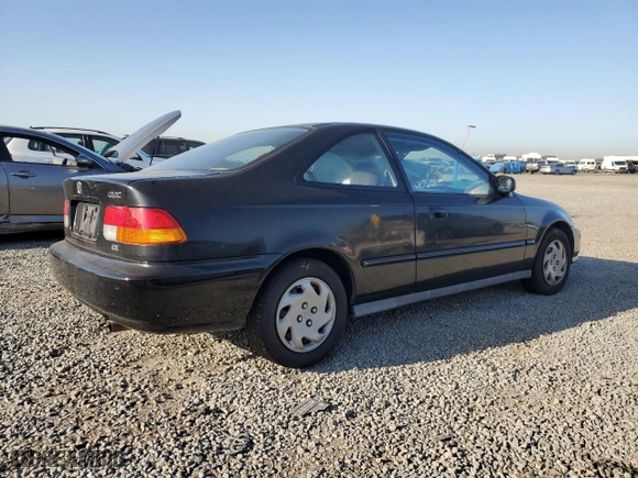 1996 Honda Civic EX with VIN 1HGEJ8240TL045820, listed as a Copart auction lot 52050915 with 239,335 mi miles and Salvage Title. Bid and sale history available at carsss.com. Image 3.
