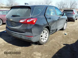 2020 Chevrolet Equinox LS z VIN 2GNAXSEV6L6145045, wystawiony jako IAAI lot #41781653 z przebiegiem 88 066 mil mil oraz . Historia ofert i sprzedaży dostępna na DreamBid. Obrazek 4.