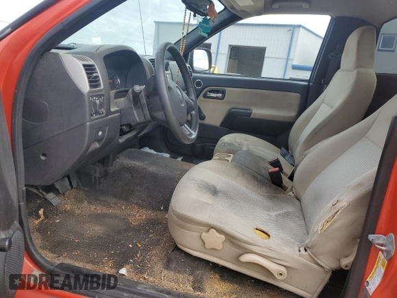 2010 GMC Canyon SLE1 with VIN 1GTCSCDE7A8136742, listed as a Copart auction lot 71637644 with 0 mi miles and Salvage Title. Bid and sale history available at carsss.com. Image 7.