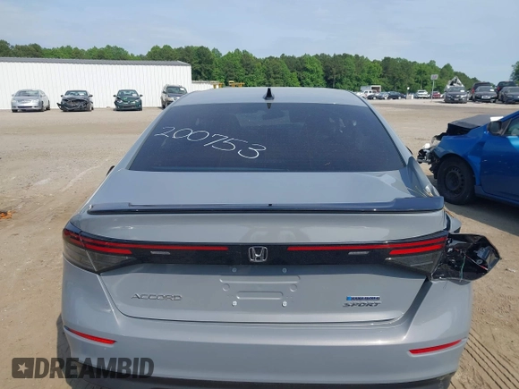 2025 Honda Accord Sport with VIN 1HGCY2F56SA034110, listed as a IAAI auction lot 42310159 with 2,340 mi miles and . Bid and sale history available at DreamBid. Image 16.