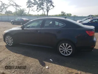 2007 Lexus IS 250 with VIN JTHCK262075012298, listed as a Copart auction lot 66276613 with 103,418 mi miles and Clean title. Bid and sale history available at DreamBid. Image 2.