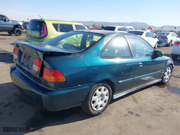 1998 Honda Civic EX with VIN 1HGEJ8240WL013387, listed as a IAAI auction lot 41302427 with 255,039 mi miles. Bid and sale history available at carsss.com. Image 4.