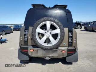 2022 Land Rover Defender with VIN SALEX7RU4N2064840, listed as a Copart auction lot 47654755 with 20,633 mi miles and Salvage title. Bid and sale history available at DreamBid. Image 6.