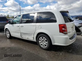 2016 Dodge Grand Caravan SE with VIN 2C4RDGBG8GR342648, listed as a Copart auction lot 46919475 with 117,305 mi miles and Salvage Title. Bid and sale history available at DreamBid. Image 2.
