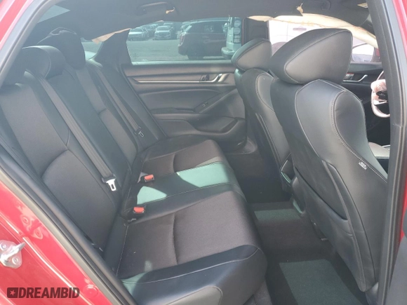 2018 Honda Accord Sedan Sport 1.5T with VIN 1HGCV1F38JA209862, listed as a Copart auction lot 43657755 with 80,601 mi miles and Salvage Title. Bid and sale history available at carsss.com. Image 11.