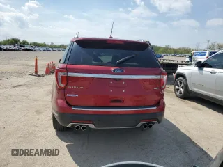 2019 Ford Explorer Platinum с VIN 1FM5K8HT1KGA40736, выставлен на аукционе Copart как лот 54357915 с пробегом 67 164 миль миль и Списание • Salvage title. История ставок и продаж доступна на DreamBid. Изображение 6.