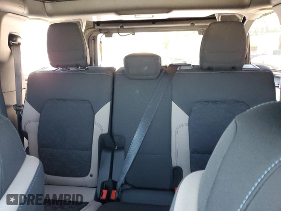 2023 Ford Bronco with VIN 1FMEE5DP6PLB66975, listed as a Copart auction lot 57536014 with 11,883 mi miles and Salvage Title. Bid and sale history available at DreamBid. Image 10.