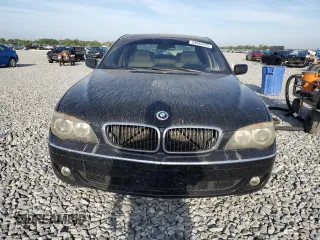 2006 BMW 7 Series 750i with VIN WBAHL83536DT03420, listed as a Copart auction lot 53840445 with Not Provided miles and Salvage Title. Bid and sale history available at carsss.com. Image 5.