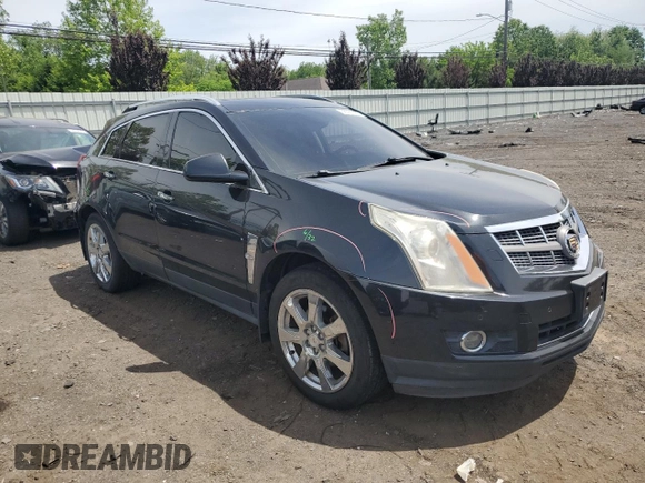 2012 Cadillac SRX Performance Collection with VIN 3GYFNEE38CS504038, listed as a Copart auction lot 58381175 with Not provided miles and Salvage title. Bid and sale history available at DreamBid. Image 4.