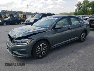2019 Volkswagen Jetta SEL z VIN 3VWE57BU6KM104361, wystawiony jako Copart lot #55494105 z przebiegiem 95 291 mil mil oraz Szkoda całkowita • Salvage title. Historia ofert i sprzedaży dostępna na DreamBid. Obrazek 1.