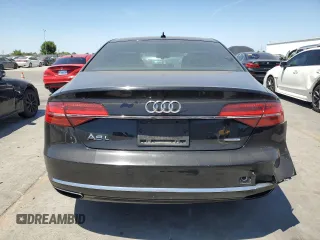 2016 Audi A8 3.0T with VIN WAU34AFD8GN004633, listed as a Copart auction lot 61692955 with 155,405 mi miles and Salvage title. Bid and sale history available at DreamBid. Image 6.