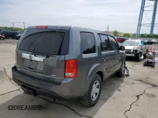2012 Honda Pilot LX with VIN 5FNYF4H24CB055507, listed as a Copart auction lot 60484184 with 174,802 mi miles and Salvage Title. Bid and sale history available at carsss.com. Image 3.