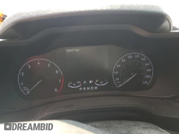 2020 Ford Transit Connect with VIN NM0LS7W26L1482056, listed as a Copart auction lot 64894964 with 106,077 mi miles and Salvage title. Bid and sale history available at DreamBid. Image 9.