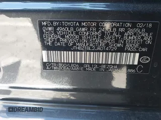 2018 Lexus GS with VIN JTHBZ1BL2JA014729, listed as a IAAI auction lot 41225803 with 60,587 mi miles. Bid and sale history available at carsss.com. Image 9.