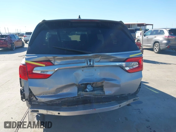 2019 Honda Odyssey EX-L with VIN 5FNRL6H76KB028490, listed as a IAAI auction lot 41636751 with 79,827 mi miles. Bid and sale history available at carsss.com. Image 16.