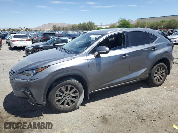 2019 Lexus NX 300 with VIN JTJBARBZXK2194319, listed as a Copart auction lot 57480415 with 91,407 mi miles and Salvage title. Bid and sale history available at DreamBid. Image 1.