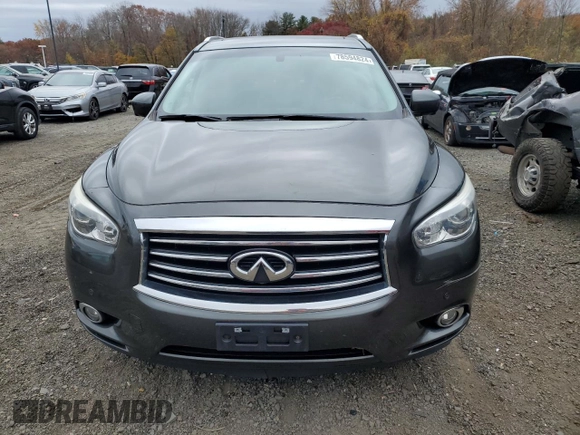 2013 Infiniti JX35 with VIN 5N1AL0MM0DC323277, listed as a Copart auction lot 78594824 with 89,012 mi miles and Clean Title. Bid and sale history available at carsss.com. Image 5.