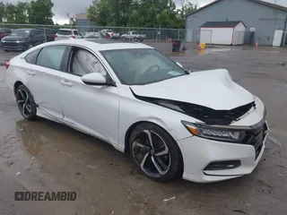 2019 Honda Accord Sport with VIN 1HGCV2F32KA015898, listed as a IAAI auction lot 42549366 with 99,078 mi miles and . Bid and sale history available at DreamBid. Image 1.