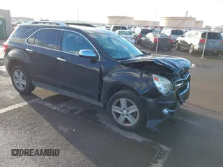2015 Chevrolet Equinox LTZ with VIN 2GNALDEK7F6385870, listed as a IAAI auction lot 41697939 with 80,640 mi miles. Bid and sale history available at carsss.com. Image 1.