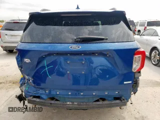 2020 Ford Explorer XLT with VIN 1FMSK7DH5LGA91205, listed as a Copart auction lot 51315595 with 122,662 mi miles and Salvage Title. Bid and sale history available at carsss.com. Image 6.