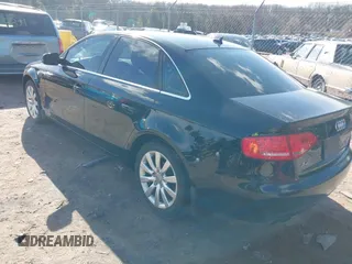 2010 Audi A4 2.0T Premium Plus with VIN WAUFFAFL0AN022596, listed as a IAAI auction lot 42028115 with 108,215 mi miles. Bid and sale history available at carsss.com. Image 3.