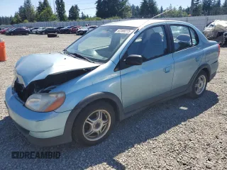 2002 Toyota ECHO with VIN JTDBT123520249815, listed as a Copart auction lot 62388275 with 188,058 mi miles and Salvage title. Bid and sale history available at DreamBid. Image 1.