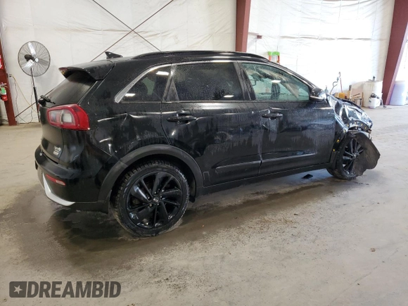 2019 Kia Niro EX with VIN KNDCC3LC1K5281842, listed as a Copart auction lot 48992555 with 48,800 mi miles and Salvage Title. Bid and sale history available at carsss.com. Image 3.