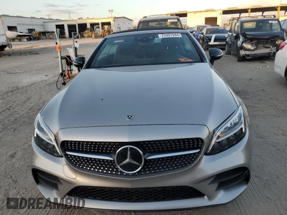 2019 Mercedes-Benz C 300 z VIN WDDWK8EB5KF774456, wystawiony jako Copart lot #75391944 z przebiegiem 27 134 mil mil oraz Szkoda całkowita • Salvage title. Historia ofert i sprzedaży dostępna na DreamBid. Obrazek 5.