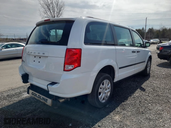 2014 Dodge Grand Caravan American Value with VIN 2C4RDGBGXER413961, listed as a Copart auction lot 54748405 with 146,589 mi miles and Clean Title. Bid and sale history available at DreamBid. Image 4.