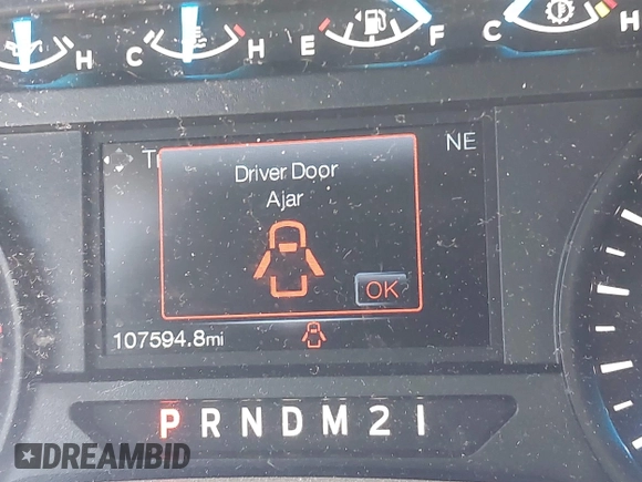 2016 Ford F-150 XL with VIN 1FTEX1CP2GFB94232, listed as a IAAI auction lot 42336873 with 107,594 mi miles and . Bid and sale history available at DreamBid. Image 15.
